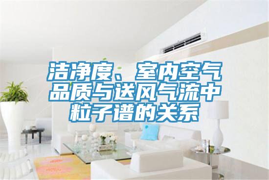 潔凈度、室內空氣品質與送風氣流中粒子譜的關系