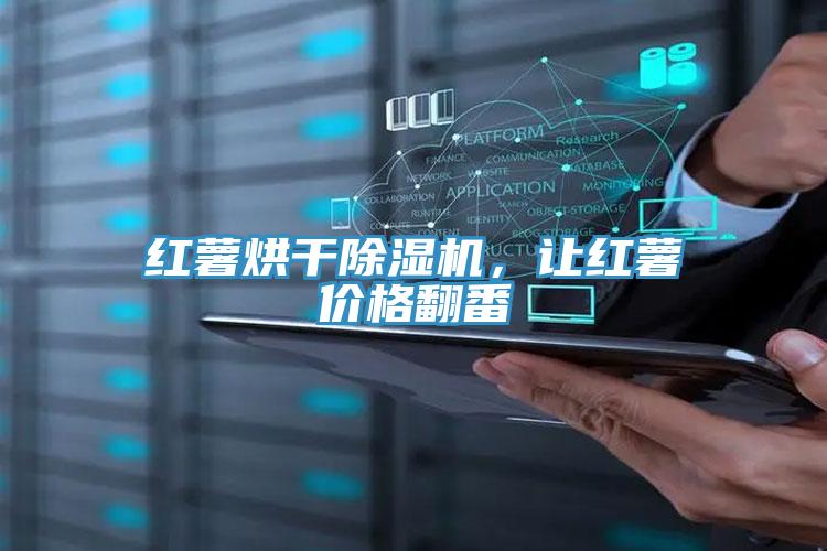 紅薯烘干除濕機，讓紅薯價格翻番