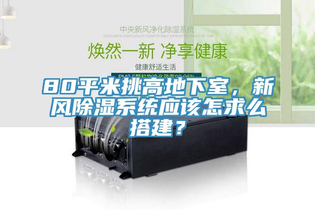 80平米挑高地下室，新風除濕系統應該怎求么搭建？