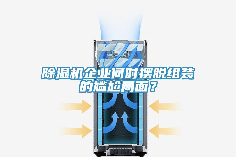 除濕機企業何時擺脫組裝的尷尬局面？