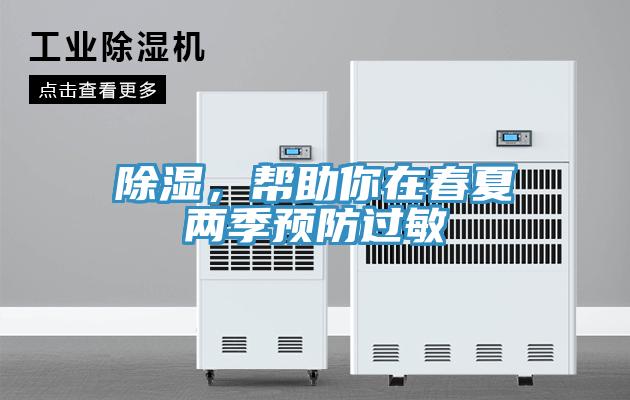 除濕，幫助你在春夏兩季預(yù)防過敏