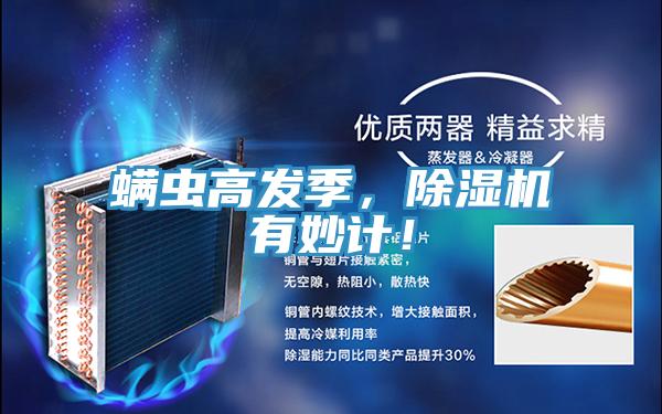 螨蟲高發(fā)季，除濕機有妙計！