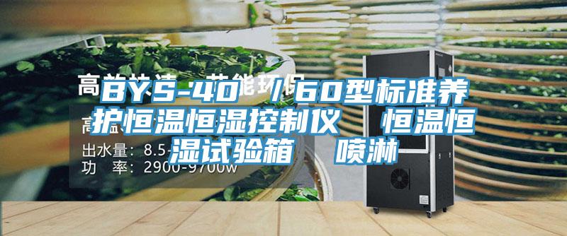 BYS-40 ／60型標準養護恒溫恒濕控制儀  恒溫恒濕試驗箱  噴淋
