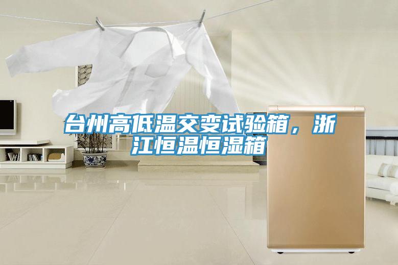 臺州高低溫交變試驗箱，浙江恒溫恒濕箱