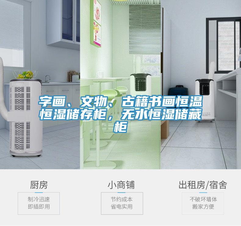 字畫、文物、古籍書畫恒溫恒濕儲存柜，無水恒濕儲藏柜