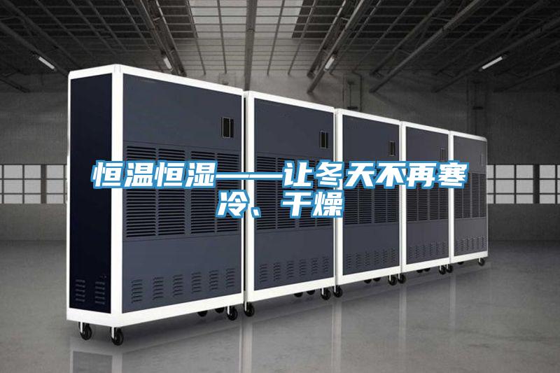 恒溫恒濕——讓冬天不再寒冷、干燥