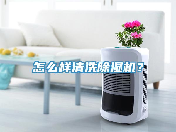怎么樣清洗除濕機？