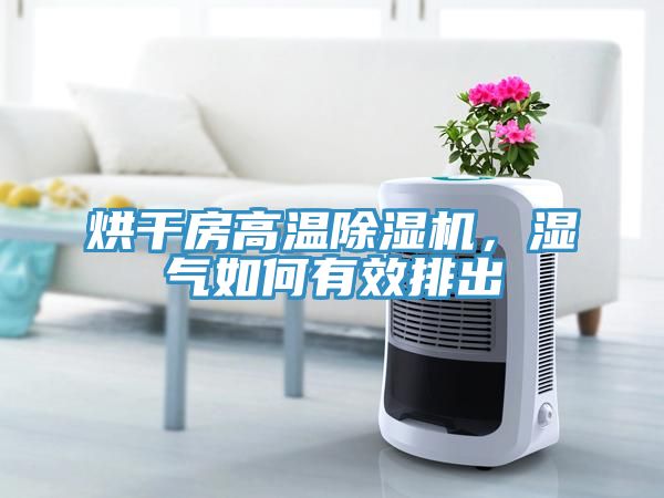 烘干房高溫除濕機，濕氣如何有效排出