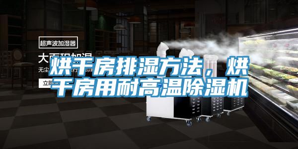 烘干房排濕方法，烘干房用耐高溫除濕機