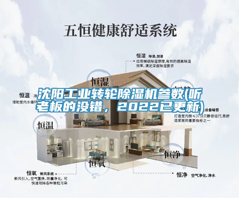 沈陽工業轉輪除濕機參數(聽老板的沒錯，2022已更新)