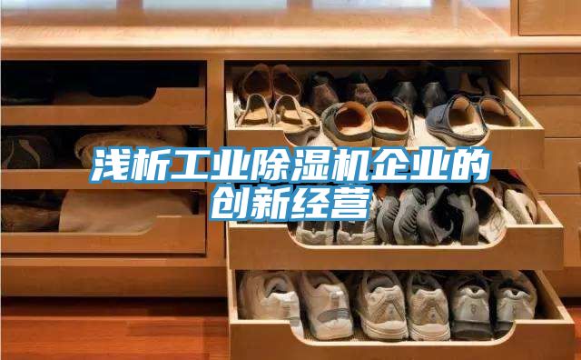 淺析工業除濕機企業的創新經營