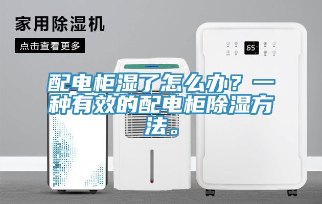配電柜濕了怎么辦？一種有效的配電柜除濕方法。
