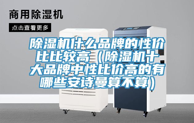 除濕機什么品牌的性價比比較高(除濕機十大品牌中性比價高的有哪些安詩曼算不算)