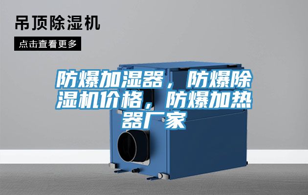 防爆加濕器,防爆除濕機(jī)價(jià)格,防爆加熱器廠家