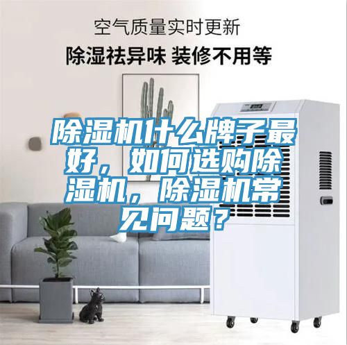 除濕機什么牌子最好,如何選購除濕機,除濕機常見問題?