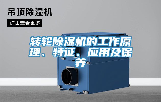 轉輪除濕機的工作原理、特征、應用及保養(yǎng)