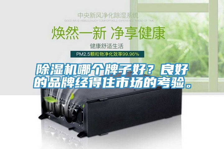 除濕機哪個牌子好？良好的品牌經得住市場的考驗。