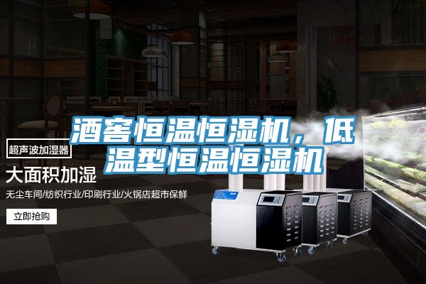 酒窖恒溫恒濕機(jī)，低溫型恒溫恒濕機(jī)