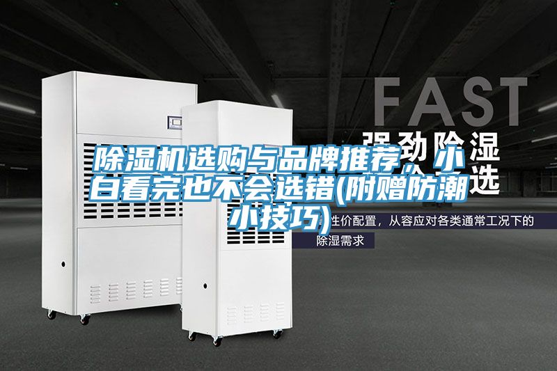 除濕機(jī)選購與品牌推薦，小白看完也不會選錯(cuò)(附贈防潮小技巧)